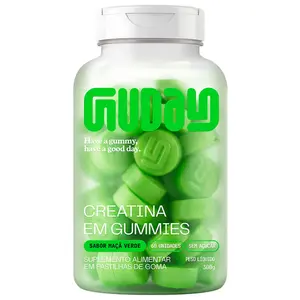 Creatina Guday 60 Gomas Sabor Maçã Verde