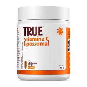 True Vitamina C Lipossomal True Source 60 Cápsulas