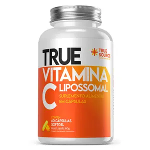 True Vitamina C Lipossomal True Source 60 Cápsulas