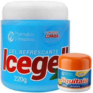 Icegell Gel Refrescante Pharmakos 220g Ganhe Brinde