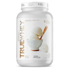 True Whey Protein True Source 837g Sabor Flor Di Latte