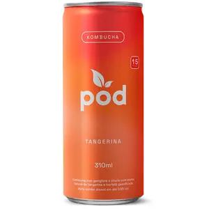 Kombucha Pod Sabor Tangerina 310ml