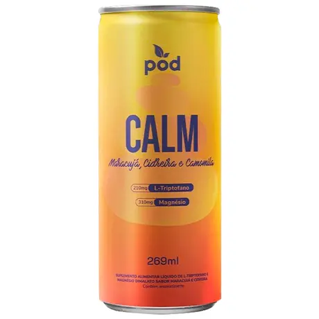 Bebiba Smart Calm Pod Maracujá, Cidreira e Camomila 269ml
