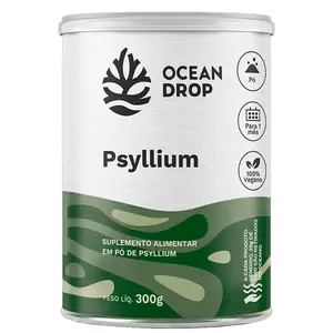Psyllium em Pó Ocean Drop 300g