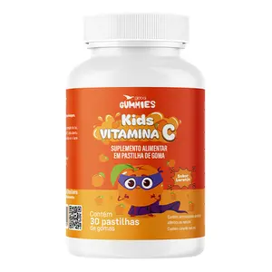 Vitamina C Global Suplementos 30 Gomas Sabor Laranja