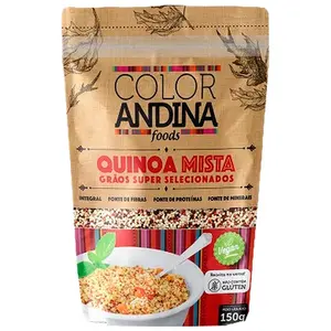Quinoa Real em Grãos Mista Color Andina Foods 150g