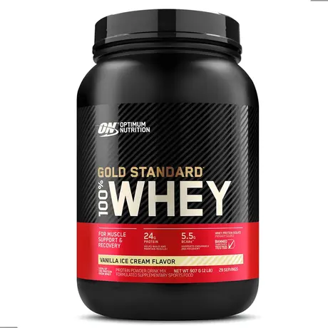Gold Standard 100% Whey Protein Optimum Nutrition 907g Baunilha
