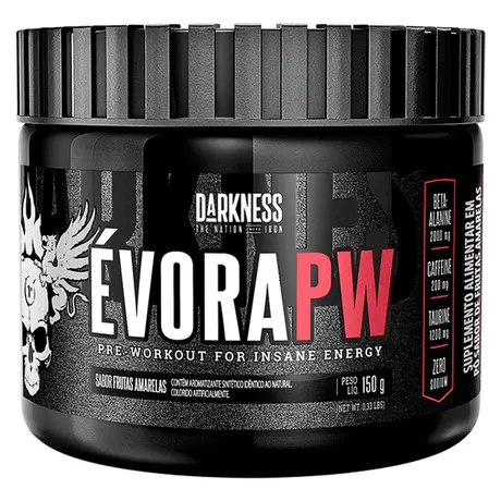 Évora PW Darkness Integralmedica Sabor Frutas Amarelas 150g