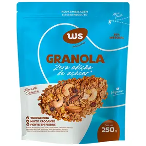 Granola Sem Açúcar Ws Naturais 250g