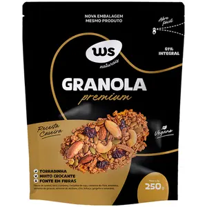 Granola Premium Ws Naturais 250g
