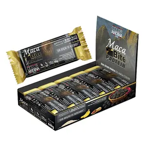 Kit 16 Barras Maca Bite Protein Color Andina Foods de 40g