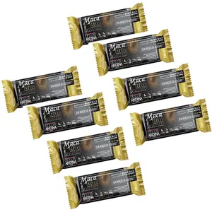 Kit 8 Barras Maca Bite Protein Color Andina Foods de 40g