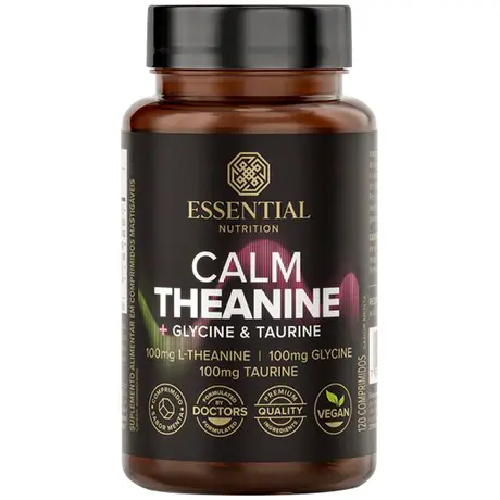 Calm Theanine Essential Nutrition 120 Comprimidos