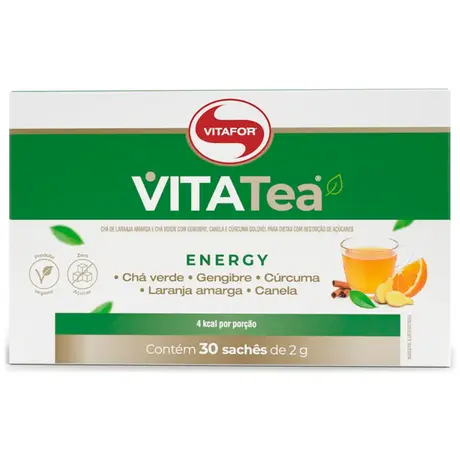 Vita Tea Energy Vitafor 30 Sachês de 2g