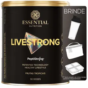 Livestrong Frutas Tropicais Essential Nutrition 180g Ganhe Brinde 1