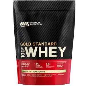 Gold Standard 100% Whey Protein Optimum Nutrition 454g Baunilha