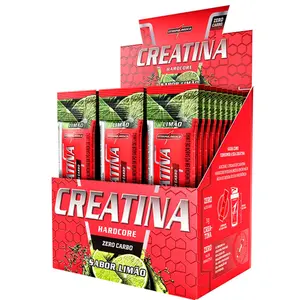 Creatina Hardcore Integralmédica 30 Sachês Sabor Limão