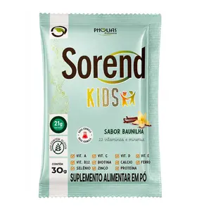 Sorend Kids Pholias 30g Sabor Baunilha