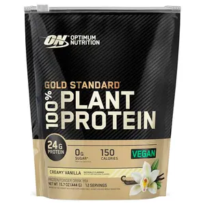 Gold Standard 100% Plant Protein Optimum Nutrition 444g Baunilha