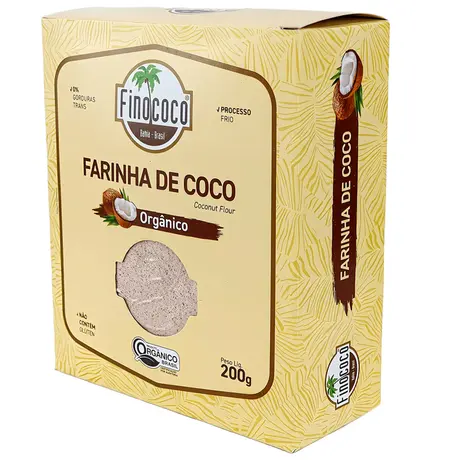 Farinha de Coco Orgânico Finococo 200g