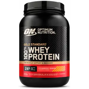 Gold Standard 100% Whey Protein Optimum Nutrition 907g Strawberry Banana