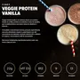Veggie Protein Vanilla Essential Nutrition 15 Sachês de 30g