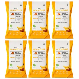 Kit 6 Paçoca Banoffe Manduí 30g