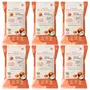 Kit 6 Paçoca com Coco e Chocolate Caramelo Manduí 30g