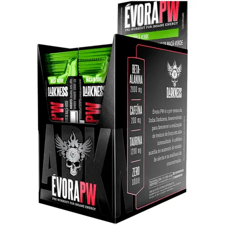 Évora PW Darkness Integralmedica 20 Sticks Sabor Maçã Verde