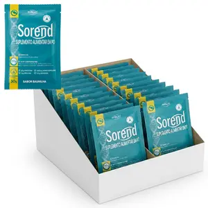 Kit 24 Sorend Pholias Sachê 30g Sabor Baunilha