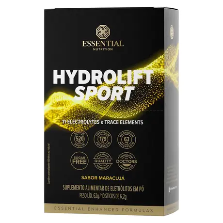 Hydrolift Sport Essential Nutrition 10 Sticks Maracujá