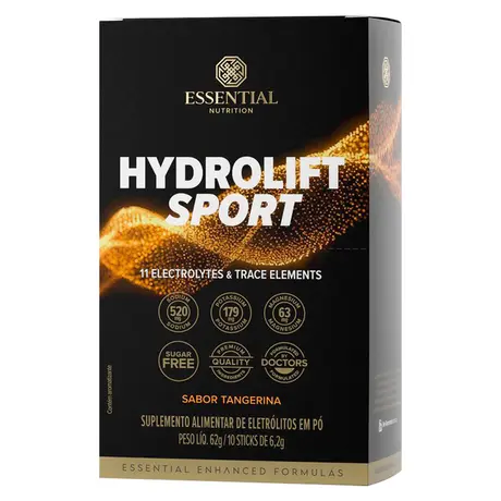 Hydrolift Sport Essential Nutrition 10 Sticks Tangerina