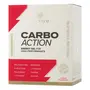 Kit 10 Carbo Action Energy Gel sem Cafeína Essential Nutrition Sachê 50g Sabor Framboesa