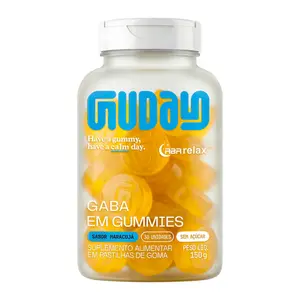 Gaba Guday 60 Gomas Sabor Maracujá