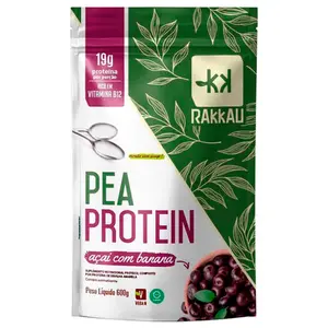 Pea Protein Sabor Açaí com Banana Rakkau 600g