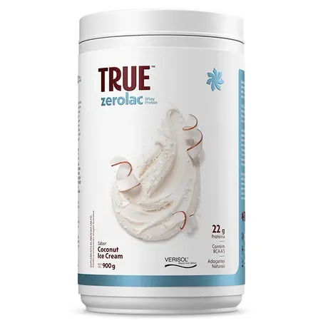 True Whey Protein Zero Lactose 900g Coconut Ice Cream