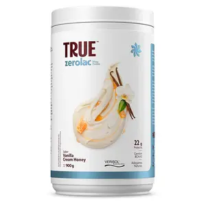 True Whey Protein Zero Lactose 900g Vanilla Cream Honey