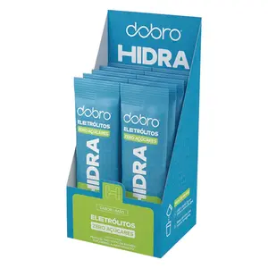 Hidra Eletrólitos Dobro 10 Sachê de 7g Sabor Limão