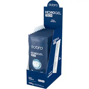 Hidrogel Tech Dobro Neutro com Cafeína 10 Sachês 40g