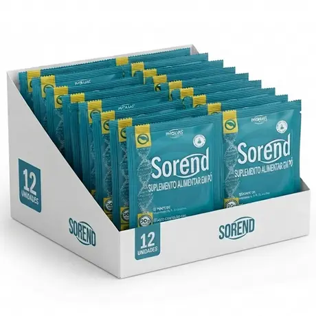 Kit 12 Sorend Pholias Sachê 30g Sabor Baunilha