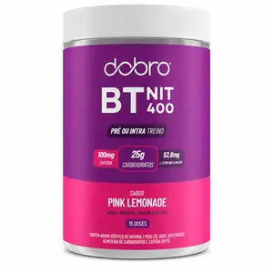 BT 400 Nitrato com Cafeína Dobro Sabor Pink Lemonade 450g