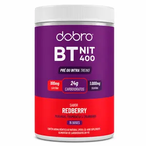 BT 400 Nitrato com Cafeína Dobro Sabor Red Berry 450g