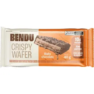 Crispy Wafer Bendu 40g Sabor Malte Chocolate 40g