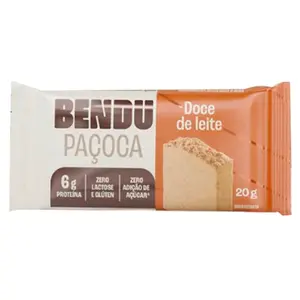 Paçoca Bendu Sabor Doce de Leite 20g