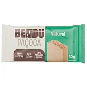 Paçoca Bendu Natural 20g