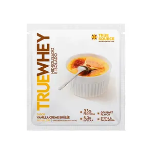 True Whey Protein True Source 32g Sabor Vanilla Crème Brûlée
