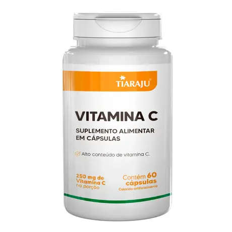 Vitamina C Tiaraju 60 Cápsulas