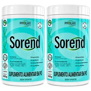 Kit 2 Sorend Pholias 500g Sem Sabor
