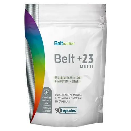 Belt + 23 Multi Vitaminas e Minerais Belt Nutrition 90 Cápsulas