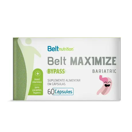 Belt Maximize Bypass Bariatric Belt Nutrition 60 Cápsulas